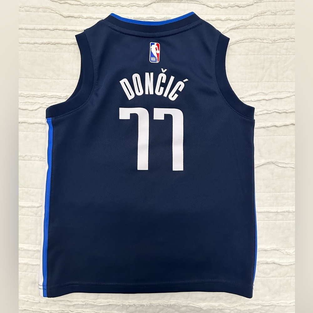 Nike Kids Navy Blue Doncic Jersey